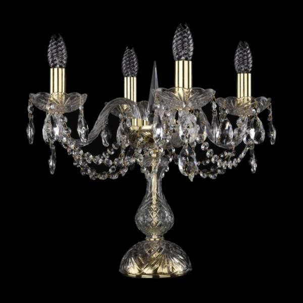 1402L/4/141-39/G Настольная лампа Bohemia Ivele Crystal