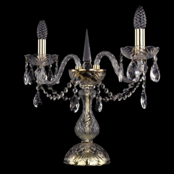 1406L/2/141-39/G Настольная лампа Bohemia Ivele Crystal