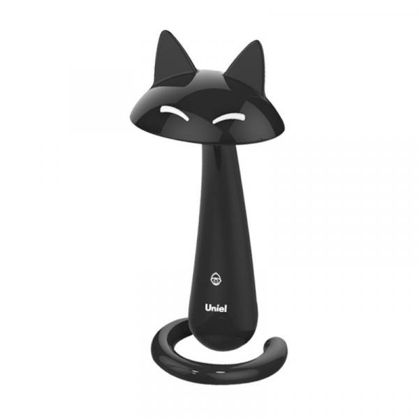 Сенсорная настольная лампа с диммером Кошка Uniel TLD-532 Black/LED/360Lm/4500K/Dimmer (UL-00001460)