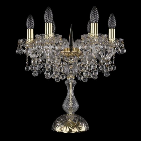 1409L/6/141-47/G Настольная лампа Bohemia Ivele Crystal