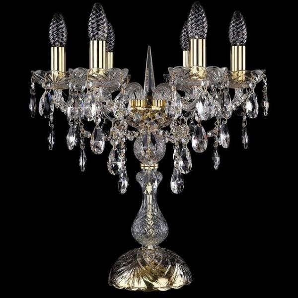 1415L/6/141-47/G Настольная лампа Bohemia Ivele Crystal