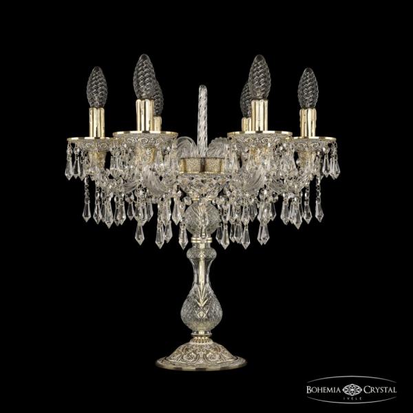 Настольная лампа Bohemia Ivele Crystal 16103L8/6/141-47 GW