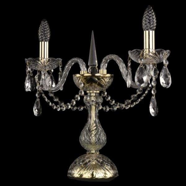 1402L/2/141-39/G Настольная лампа Bohemia Ivele Crystal