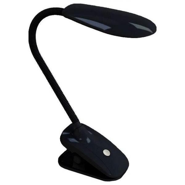 Светодиодная настольная лампа на прищепке Uniel TLD-546 Black/LED/350Lm/4500K (UL-00002233)