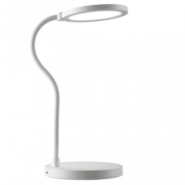 Сенсорная настольная лампа с USB и диммером Uniel TLD-553 White/LED/400Lm/4500K/Dimmer/USB (UL-00003338)