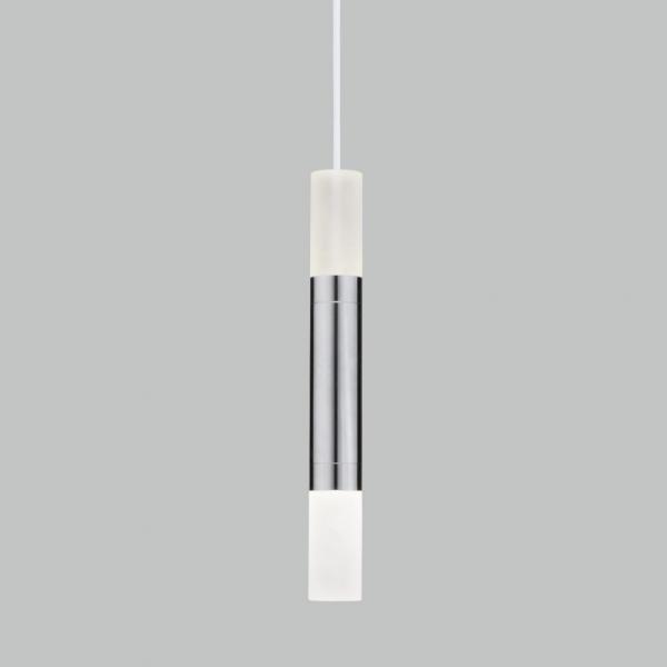 Подвесной светодиодный светильник Eurosvet Axel 50210/1 LED хром (a054209)